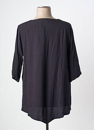 Blouse manches 3/4 manches 3/4 noir ANGEL CIRCLE femme