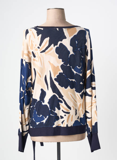 Pull col bateau manches longues bleu BETTY BARCLAY femme