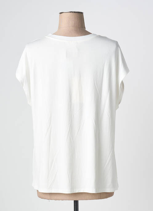 T-shirt coupe droite manches courtes beige BARBARA LEBEK femme