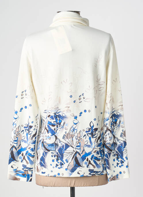 Veste casual col chemisier beige KALISSON femme