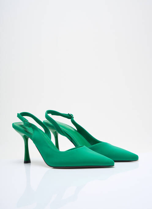 Escarpins fermeture boucle(s) talon de 7 à 9cm vert ASOS femme