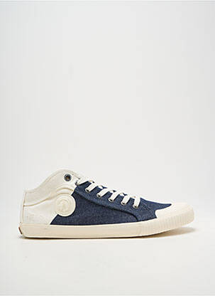 Baskets bout rond bout rond bleu PEPE JEANS homme