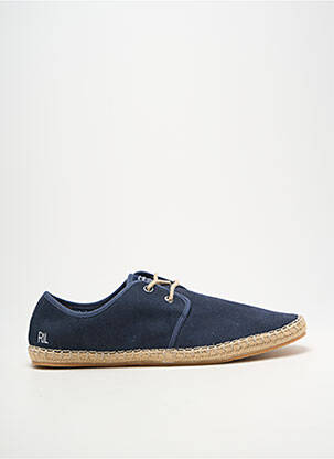 Espadrilles fermeture lacets bout rond bleu PEPE JEANS homme