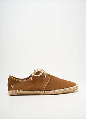 Espadrilles fermeture lacets bout rond marron PEPE JEANS homme