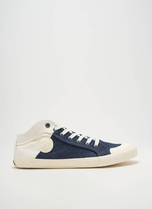 Baskets bout rond bout rond bleu PEPE JEANS homme
