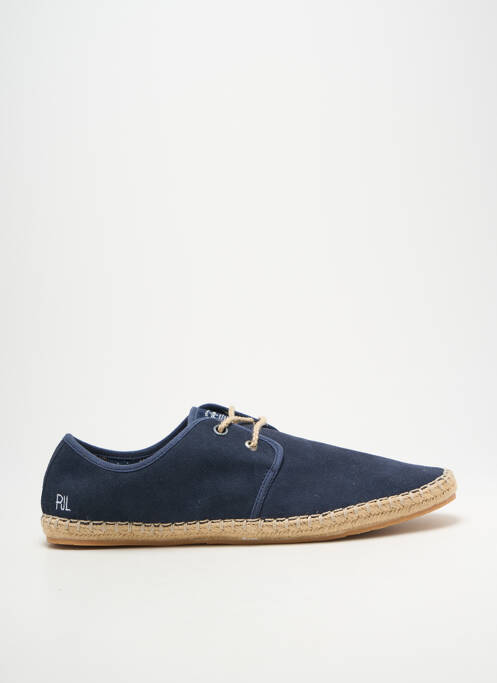 Espadrilles fermeture lacets bout rond bleu PEPE JEANS homme