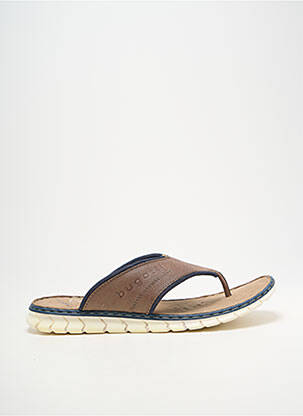 Tongs bout ouvert bout ouvert marron BUGATTI homme