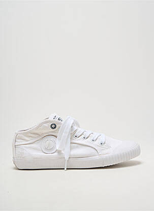 Baskets bout rond bout rond blanc PEPE JEANS homme