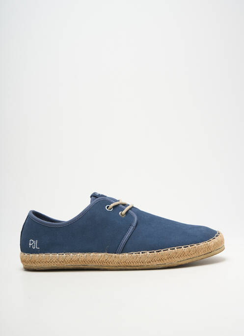 Espadrilles fermeture lacets bout rond bleu PEPE JEANS homme
