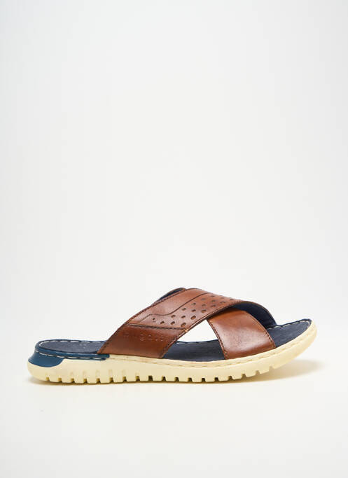 Mules/sabots bout ouvert bout ouvert marron BUGATTI homme