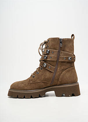 Bottines/boots talon bas talon de 4 à 6cm marron LODI femme