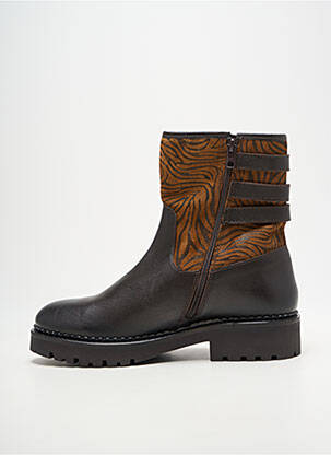 Bottines/boots talon bas talon plat jusqu'à 3cm marron COCO ET ABRICOT femme