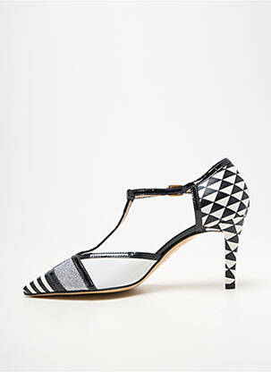 Escarpins fermeture boucle(s) talon de 7 à 9cm noir MODA DI FAUSTO femme