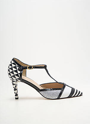 Escarpins fermeture boucle(s) talon de 7 à 9cm noir MODA DI FAUSTO femme