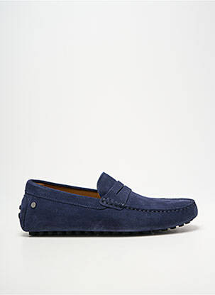 Mocassins voute plantaire bout rond bleu fonce LES MOCASSINS TROPEZIENS homme