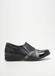 Chaussures de confort voute plantaire talon plat jusqu'à 3cm noir SWEDI femme