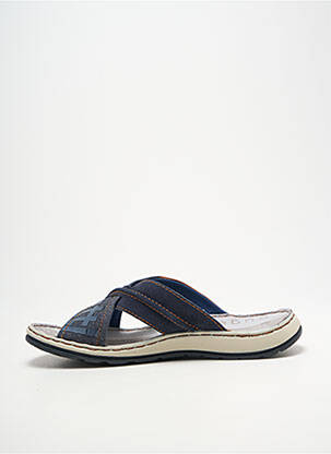 Mules/sabots bout ouvert bout ouvert bleu BUGATTI homme