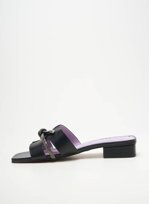 Mules/sabots type de semelle amortissante talon plat jusqu'à 3cm noir MARIAMARE femme