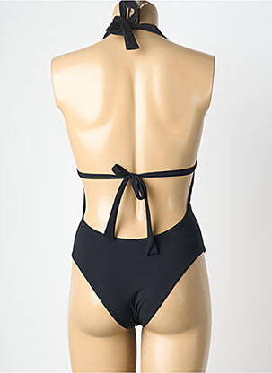 Maillot de bain 1 pièce stretch haut soutien-gorge moulé noir BANANA MOON femme
