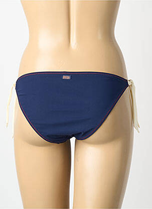 Bas de maillot de bain stretch bikini bleu BANANA MOON femme