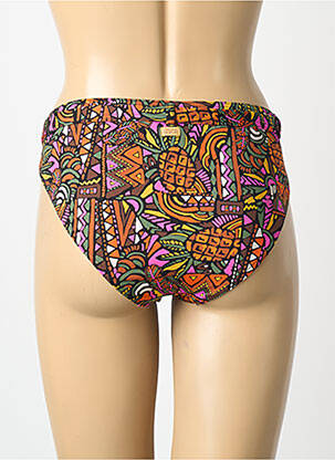 Bas de maillot de bain imprimé fantaisie culotte vert BANANA MOON femme