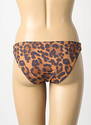 Bas de maillot de bain stretch culotte marron CHANTELLE femme