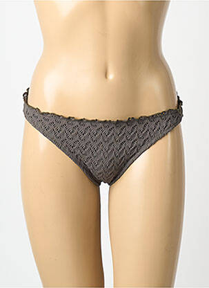 Bas de maillot de bain stretch culotte vert BANANA MOON femme