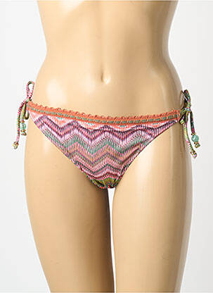 Bas de maillot de bain imprimé fantaisie bikini violet BANANA MOON femme