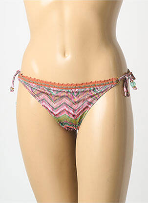 Bas de maillot de bain imprimé fantaisie bikini violet BANANA MOON femme