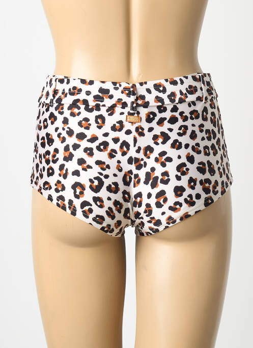 Bas de maillot de bain stretch short beige BANANA MOON femme