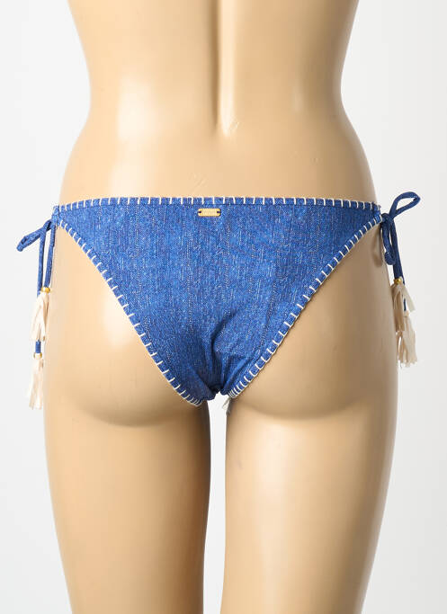 Bas de maillot de bain stretch bikini bleu BANANA MOON femme