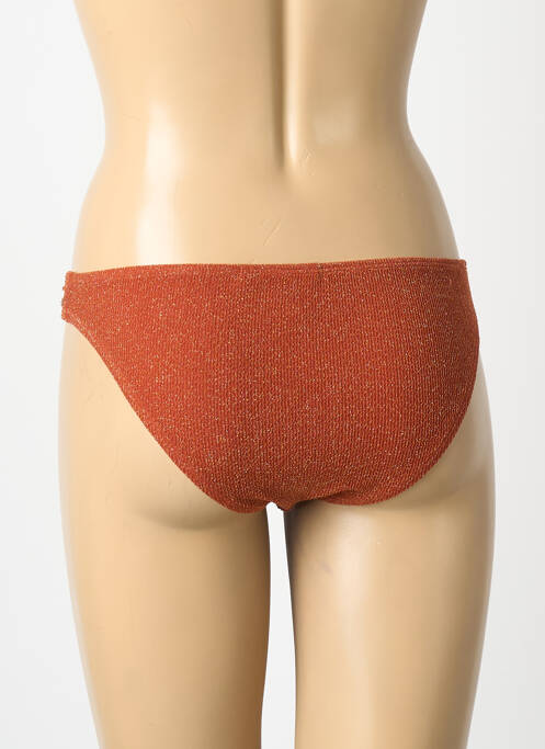 Bas de maillot de bain stretch culotte orange LES TROPEZIENNES PAR M.BELARBI femme
