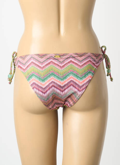 Bas de maillot de bain imprimé fantaisie bikini violet BANANA MOON femme