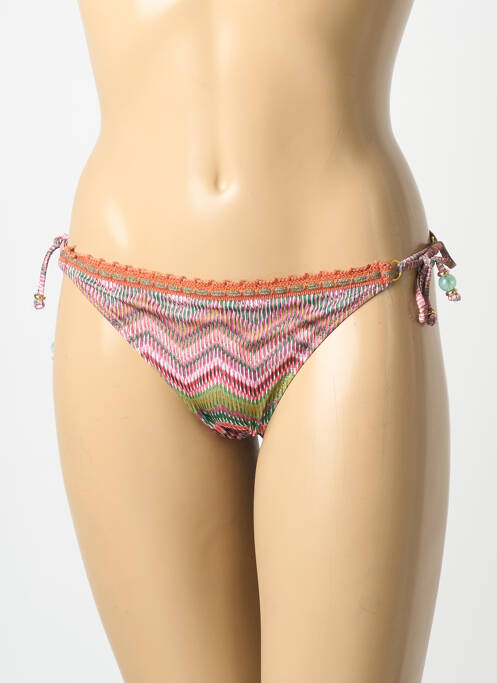 Bas de maillot de bain imprimé fantaisie bikini violet BANANA MOON femme