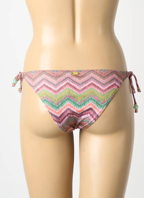 Bas de maillot de bain imprimé fantaisie bikini violet BANANA MOON femme