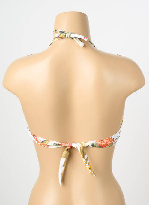 Haut de maillot de bain stretch haut bandeau vert BANANA MOON femme