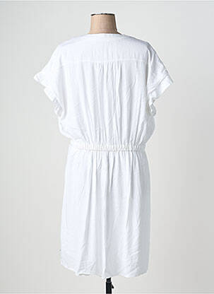 Robe mi-longue sans manche sans manche blanc LE TEMPS DES CERISES femme