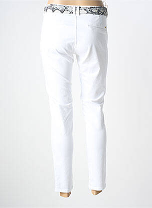 Pantalon slim poches blanc LE TEMPS DES CERISES femme