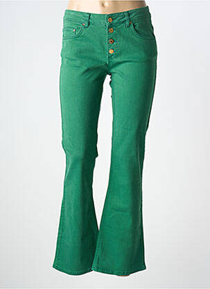 Pantalon flare coupe évasée vert LES TROPEZIENNES PAR M.BELARBI femme