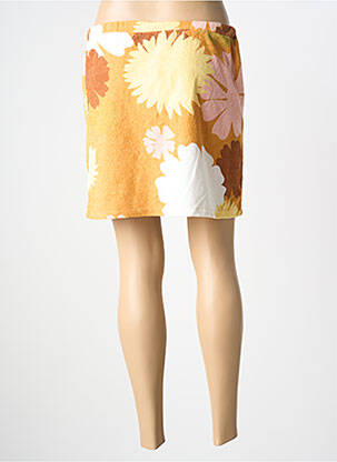 Jupe courte coupe droite jaune LES TROPEZIENNES PAR M.BELARBI femme