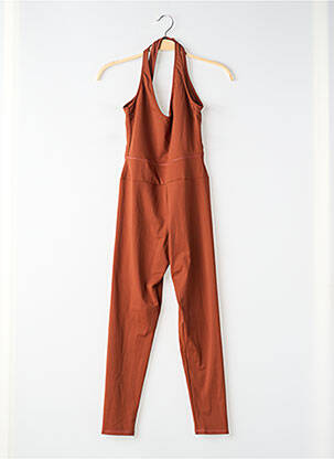 Combi-pantalon fines bretelles fines bretelles marron BANANA MOON femme