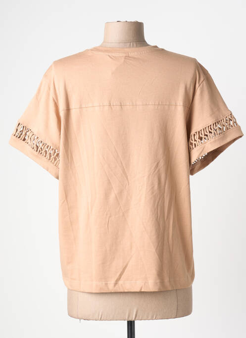 Top manches courtes manches courtes beige TIFFOSI femme