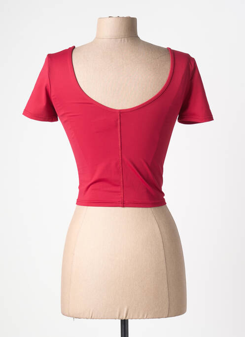 Top de bain effet matière satinée rouge BANANA MOON femme