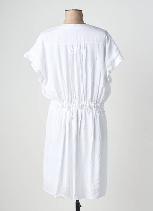 Robe mi-longue sans manche sans manche blanc LE TEMPS DES CERISES femme