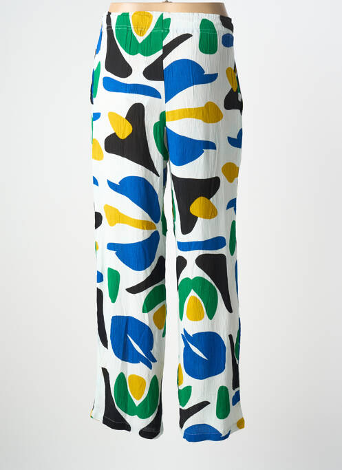 Pantalon large tissage crêpe bleu LES TROPEZIENNES PAR M.BELARBI femme