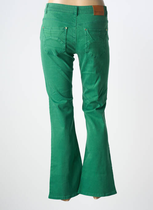 Pantalon flare coupe évasée vert LES TROPEZIENNES PAR M.BELARBI femme