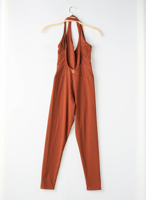 Combi-pantalon fines bretelles fines bretelles marron BANANA MOON femme