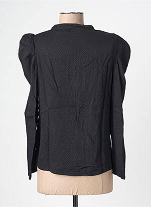 Blouse manches longues manches longues noir LE TEMPS DES CERISES femme