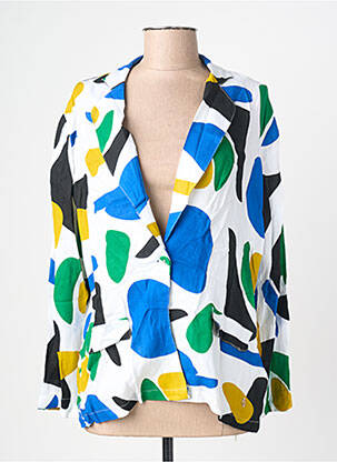 Blazer manches longues bleu LES TROPEZIENNES PAR M.BELARBI femme