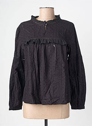 Blouse manches longues manches longues noir LES TROPEZIENNES PAR M.BELARBI femme